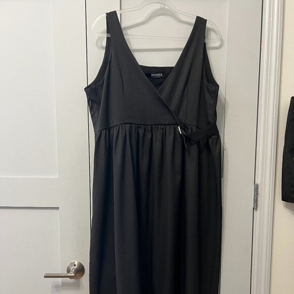 Disturbia Dresses & Skirts - Belladonna Wrap Suspender Midi Dress